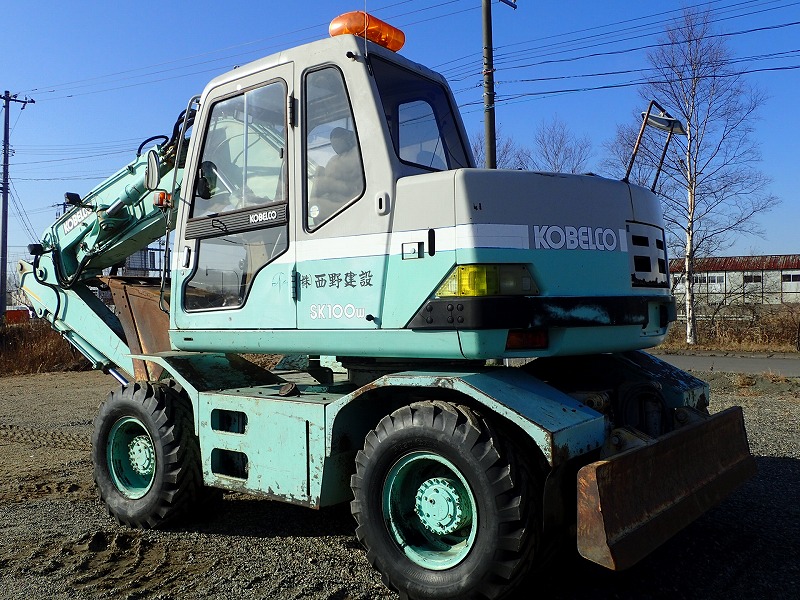 Máy xúc Kobelco SK100W 1994 Nhật